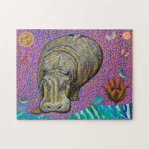 Hippo Puzzle Legpuzzel