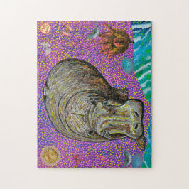Hippo Puzzle Legpuzzel