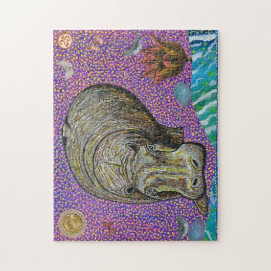 Hippo Puzzle Legpuzzel (Verticaal)