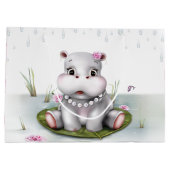 Hippo River Adventure Groot Cadeauzakje (Achterkant)