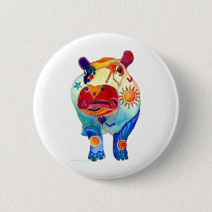 Hippo Ronde Button 5,7 Cm