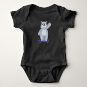 Hippo Skateboard Romper (Voorkant)