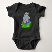 Hippo Skateboard Romper (Voorkant)
