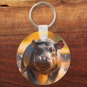 Hippo Sleutelhanger (Achterkant)