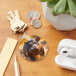 Hippo Sleutelhanger