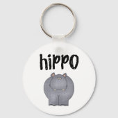 Hippo Sleutelhanger (Voorkant)