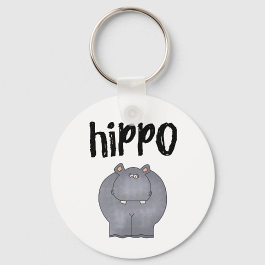 Hippo Sleutelhanger (Voorkant)