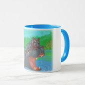 Hippo Splash Mok (Voorkant rechts)