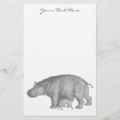  Hippo Stationery Briefpapier (Voorkant)