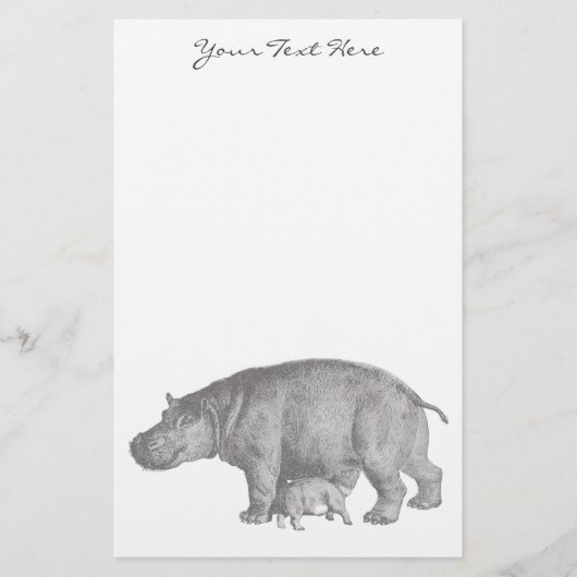  Hippo Stationery Briefpapier (Voorkant)