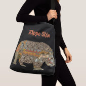 Hippo-stijl Crossbody Tas (Dichtbij)