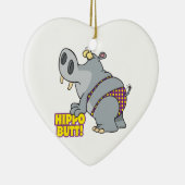 hippo stomus bikini hippopotamus keramisch ornament (Rechts)
