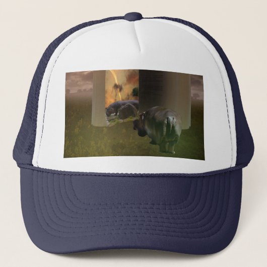 Hippo Story Book, Trucker Pet (Voorkant)