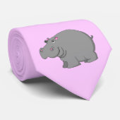 hippo stropdas (Opgerold)