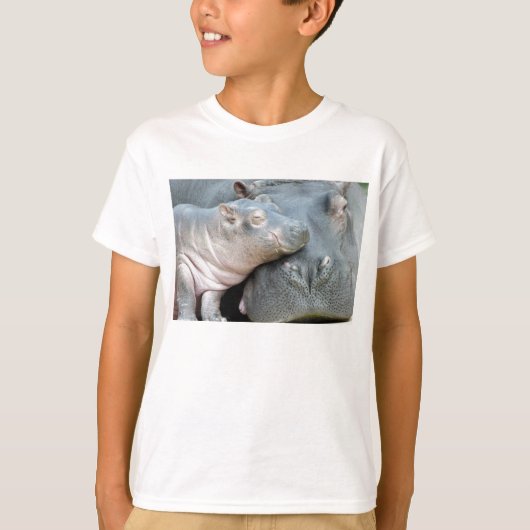 hippo t-shirt (Voorkant)
