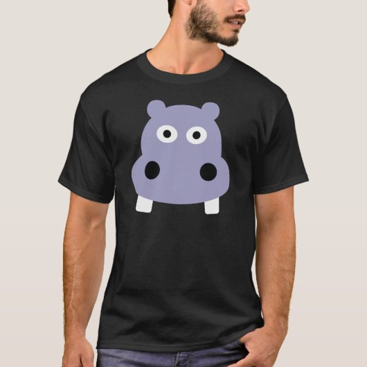 hippo t-shirt (Voorkant)