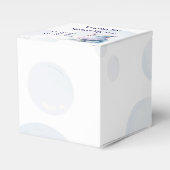 Hippo thema Baby shower Bedankdoosjes (Voorkant Zijde)