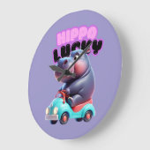 Hippo tijd wandklok (Hoek)