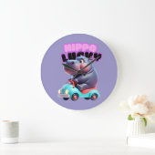 Hippo tijd wandklok (Huis)