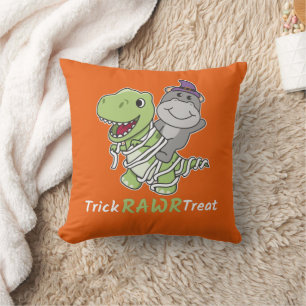 Hippo Trick Rawr Treat T-rex Mummy Costume Kussen