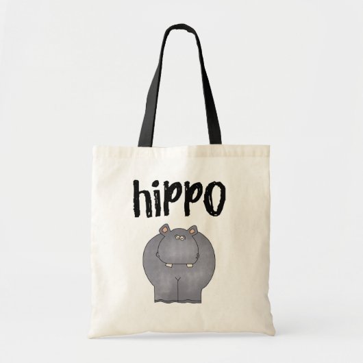 Hippo Tshirts en Gifts Tote Bag (Voorkant)