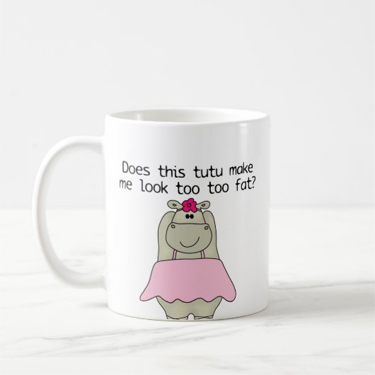 Hippo Tu Tu Fat Koffiemok (Links)