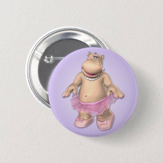 Hippo Tutu Button (Voorkant /achterkant)