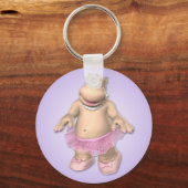 Hippo Tutu Sleutelhanger (Voorkant)