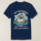 Hippo Vakantie Tshirt (Design voorkant)