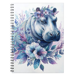 Hippo Waterverf Floral Art Notitieboek