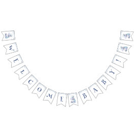 Hippo Welkom Baby Vlaggetjes