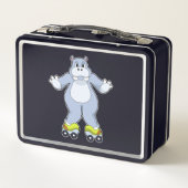 Hippo with Roller skates (Achterkant)