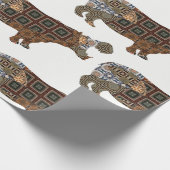 Hippo Wrapping Paper Cadeaupapier (Hoek)