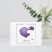 HIPPOBOTTOMUS Briefkaart door April McCallum (Staand voorkant)