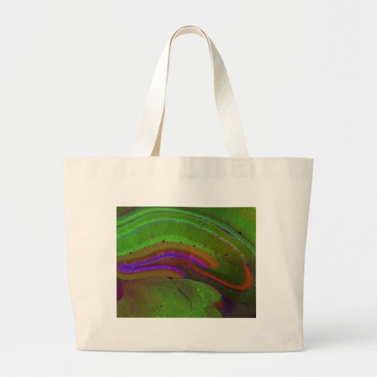 Hippocampal neuronen grote tote bag (Voorkant)