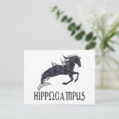 Hippocampus Briefkaart (Staand voorkant)