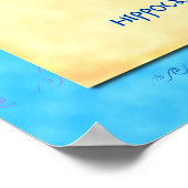 Hippocampus Grieks Zee Paard  Kunst Poster (Hoek)