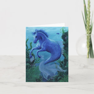 Hippocampus notecard kaart