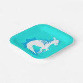 Hippocampus Papieren Bordje (Gebogen)