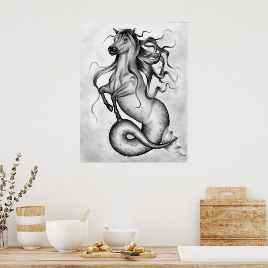 Hippocampus Poster (Keuken)
