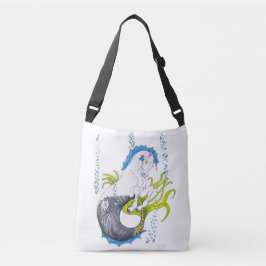 Hippocampus (schedel) crossbody tas