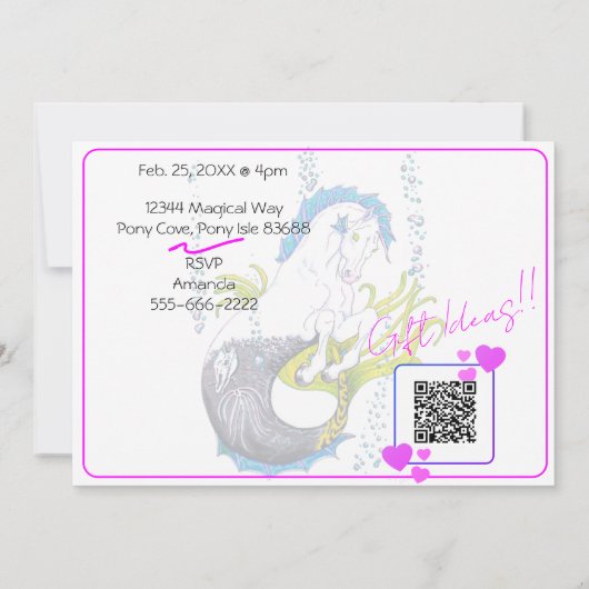 Hippocampus (schedel) kaart (Achterkant)