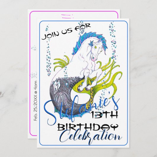 Hippocampus (schedel) kaart (Voorkant / Achterkant)