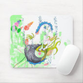 Hippocampus (schedel) onder het Zee Muismat (Met muis)