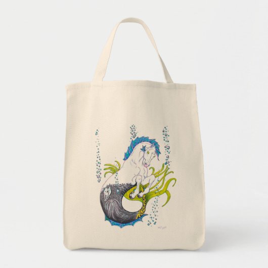 Hippocampus (schedel) tote bag (Voorkant)
