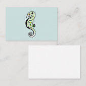 Hippocampus - SEAHORSE - Originele graphics - Visitekaartje (Voorkant / Achterkant)