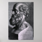 Hippocrates - arts poster (Voorkant)