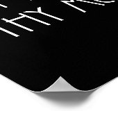 Hippocrates Quote laat voedsel hun geneesmiddel zi Poster (Hoek)