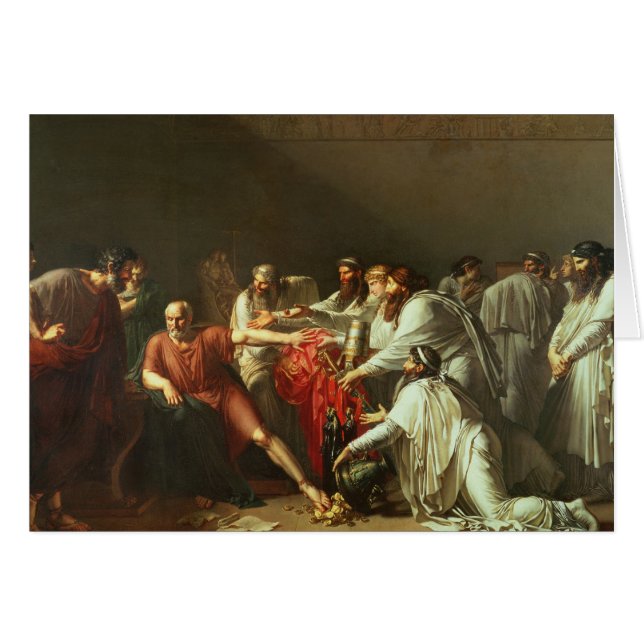 Hippocrates weigert de cadeaus van Artaxerxes I (Voorkant Horizontaal)