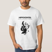 Hippocrates white T-shirt (Voorkant)